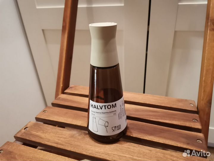 IKEA halvtom бутылка с крышкой с дозатором, 19 см