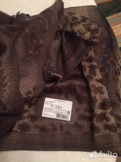 Новые перчатки кожа и палантин