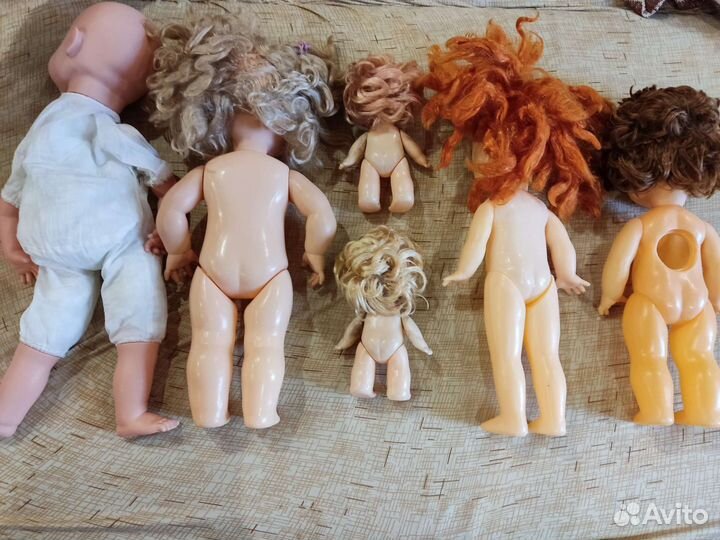 Лот кукол СССР