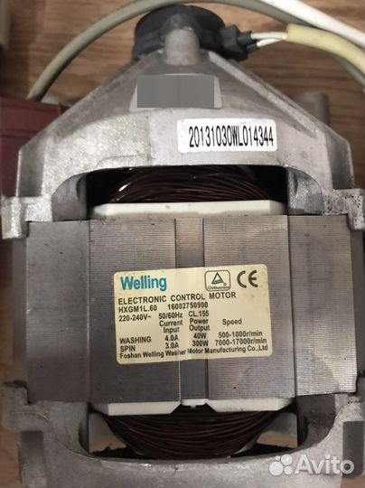 Двигататель стиральной машины, запасные части