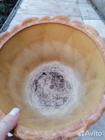 Горшок для цветов керамика большой