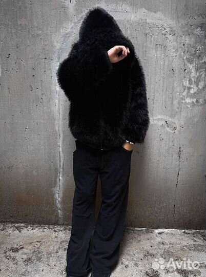 Двусторонняя меховая Шуба/Зипка Rick Owens Type