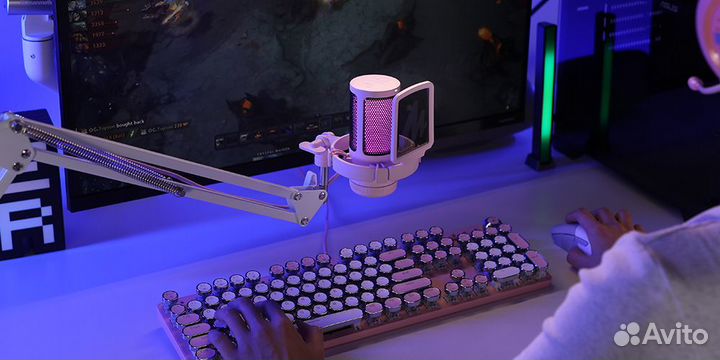 Микрофон Maono DGM20S (pink)