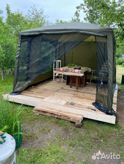 Палатка шатер с москитные сетки 1628d