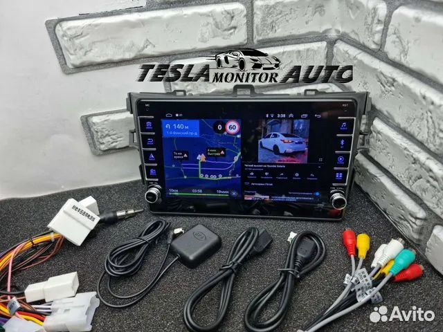 Магнитола на Toyota Corolla e140-150 android 10