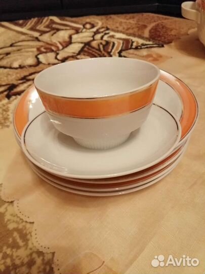 Набор столовой посуды бу