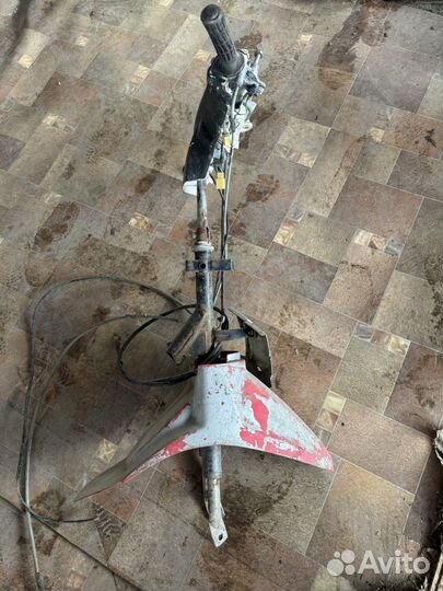 Траверса в сборе с рулем yamaha mint