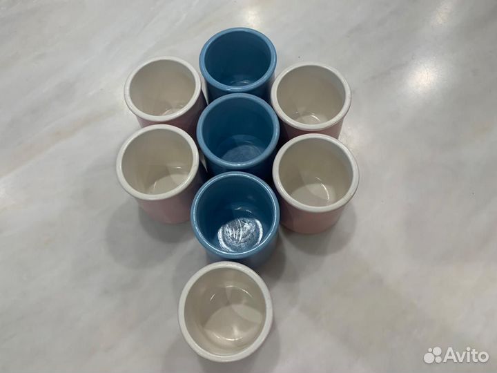 Керамические баночки горшочки