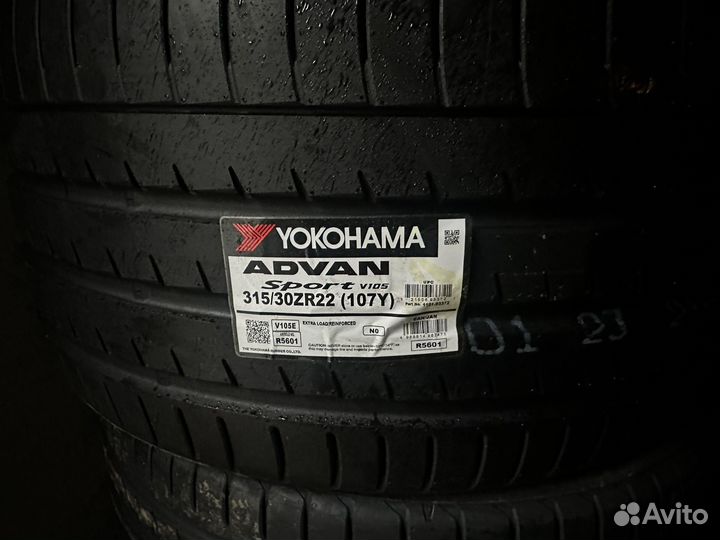 Yokohama Advan Sport V105 N2 SUV 285/35 R22 и 315/30 R22 107Y