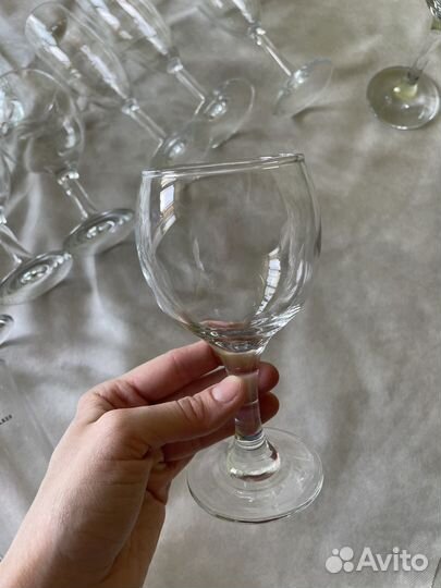 Бокалы стаканы стопки