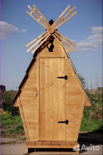 Дачный туалет с установкой HAT117