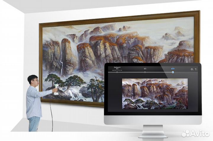 3D сканер EinScan H с ндс (Цветное сканирование)