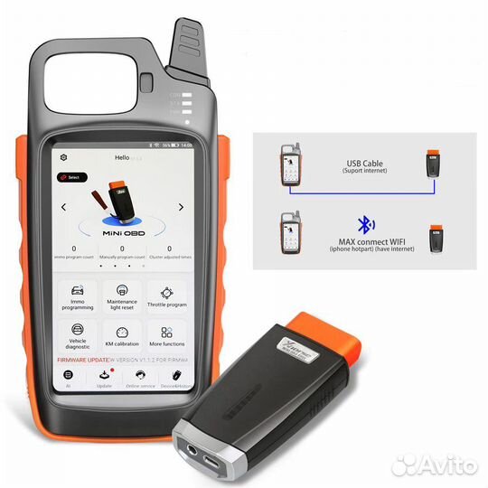 Xhorse vvdi Key Tool Max с vvdi mini OBD Tool