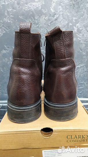 Зимние ботинки clarks