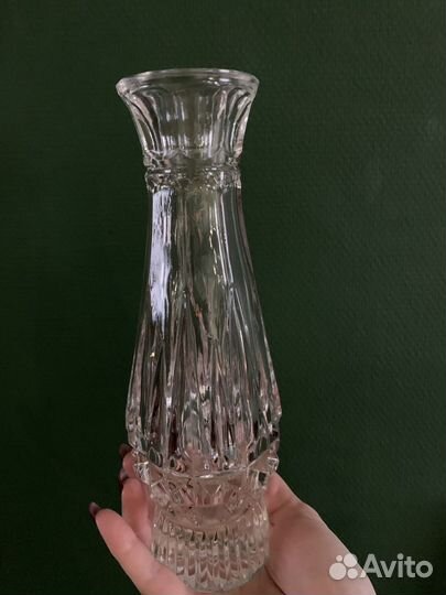 Ваза хрустальная 25см