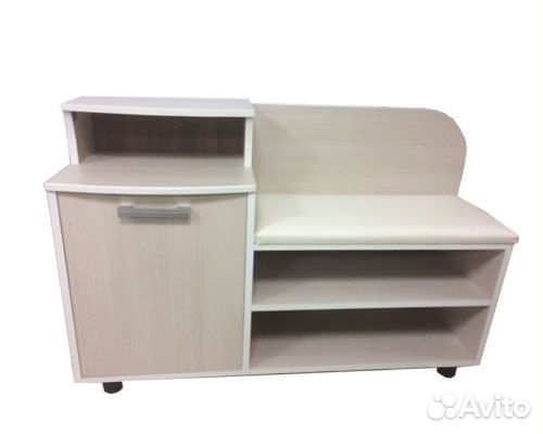 Обувница с сиденьем (Тумба слева)