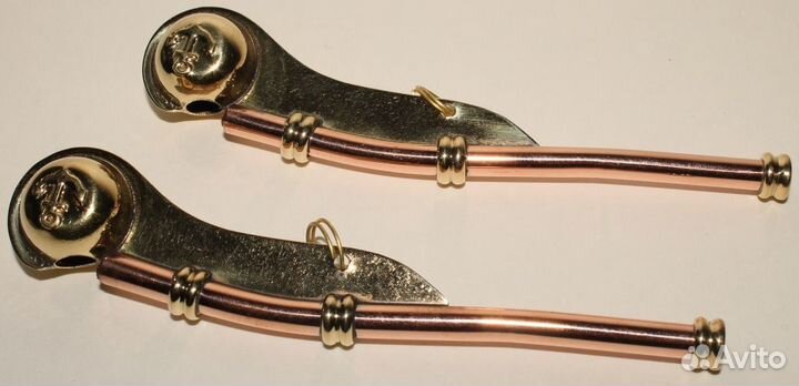 Боцманский Свисток, Дудка. Латунь. Ретро. Морской