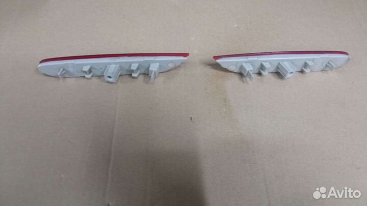 Катафот заднего бампера Ниссан Кашкай J11 рестайл