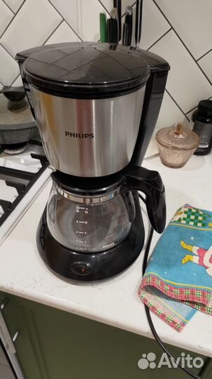 Кофемашина капельная philips hd7457