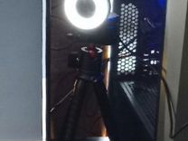 Веб камера razer kiyo + штатив + кольцевая лампа