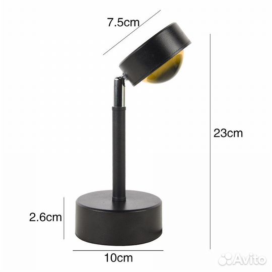 Светильник интерьерный,лампа закат