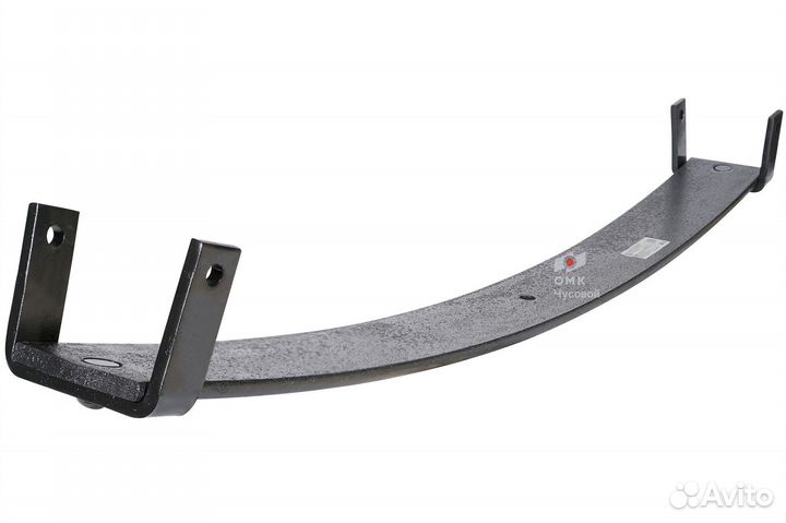 Лист рессоры передней № 5 с хомутом урал-5557 чмз