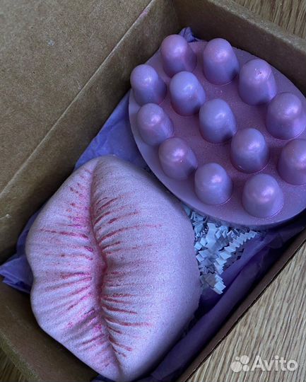 Массажное мыло ручной работы