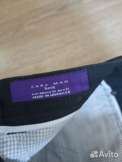 Джинсы zara мужские