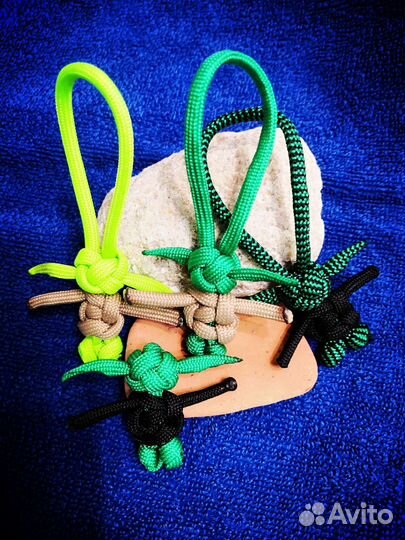 Baby yoda брелок из паракорда