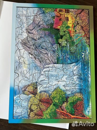 Пазл фигурный деревянный