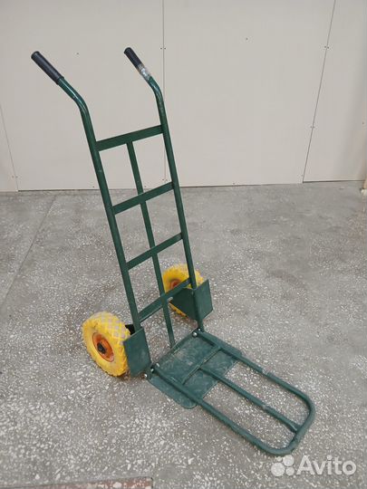 Усиленная тележка грузовая двухколесная 250 кг