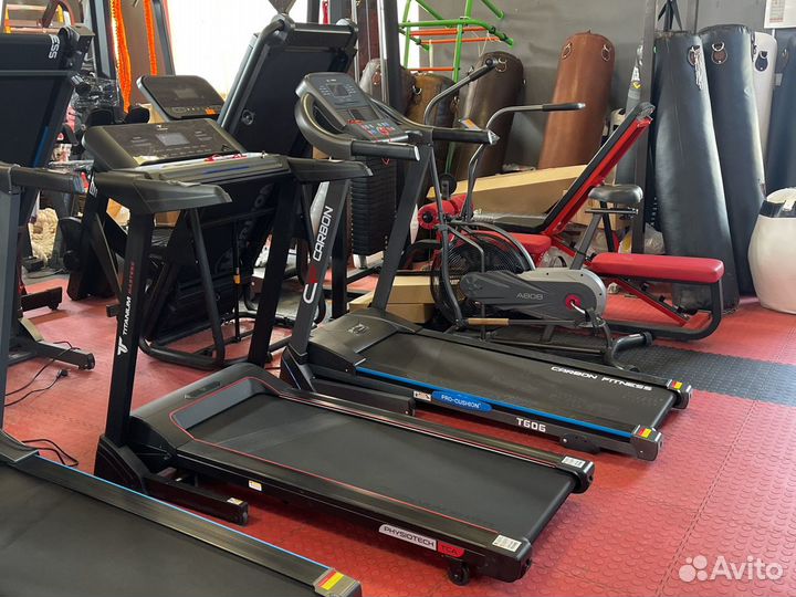 Тренажер беговые дорожки огромный выбор