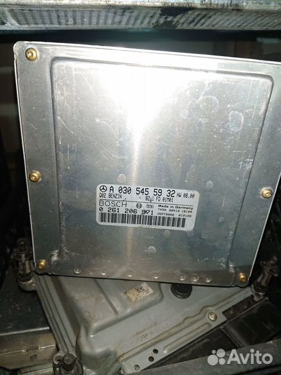 Блок управления двигателем Мерседес 113 мотор