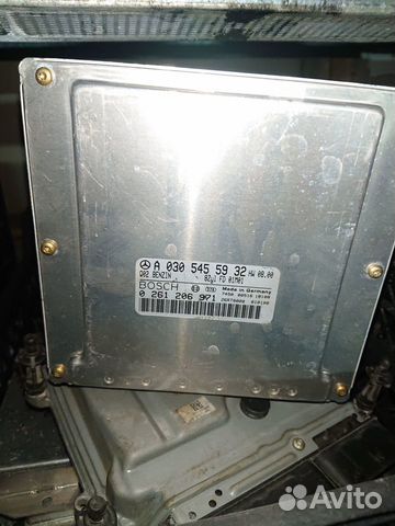 Блок управления двигателем Мерседес 113 мотор