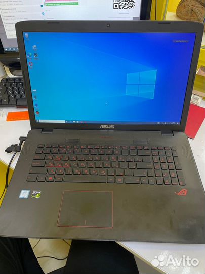 Игровой ноутбук asus ROG GL752VW i7 6700HQ GTX 960