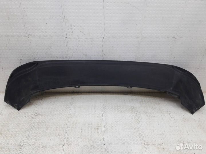 Накладка бампера задняя Volkswagen Polo MK6 2020