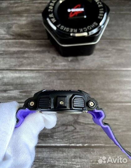 Часы Casio G-Shock GA-100 черные камуфляжный цифер