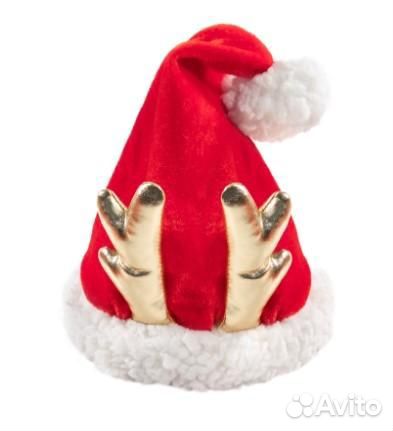 Новогодний аксессуар NEW year для животных Колпак