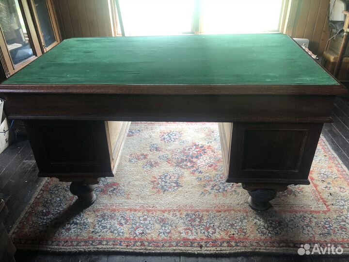 Старинный дубовый письменный стол 1908-1910