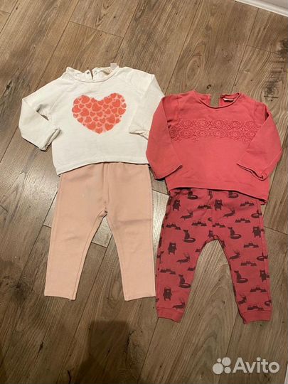 Пакет вещей Zara Kids 1-2 года Зара вещи пакетом
