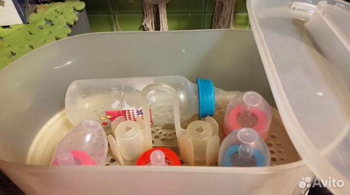 Большой стерилизатор avent+бутылочки