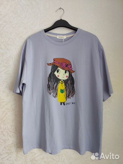 Футболка BaoMiHua новая р 50 хлопок