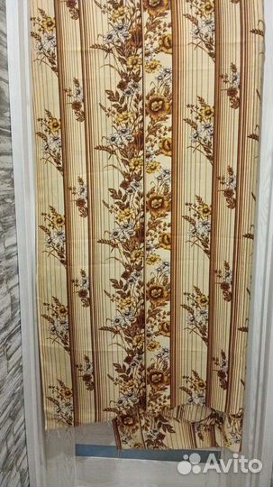 Штора полотно, шторная ткань времен СССР