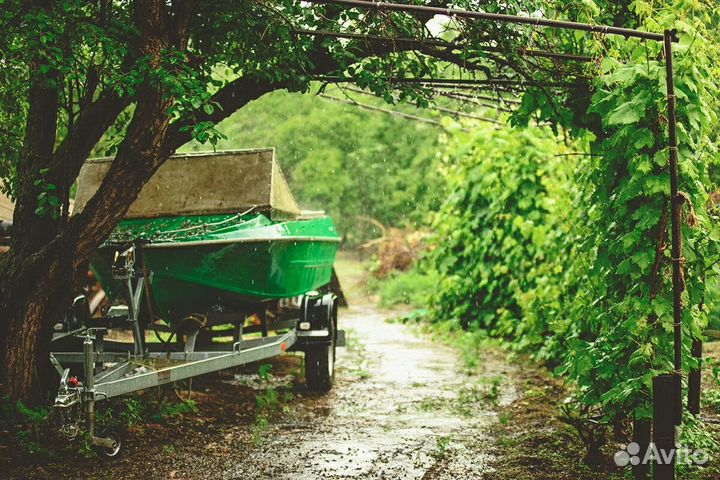 Крым М, мотор Mercury 30 и трейлер