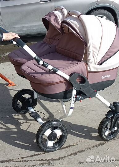 Коляска для двойни 2 в 1