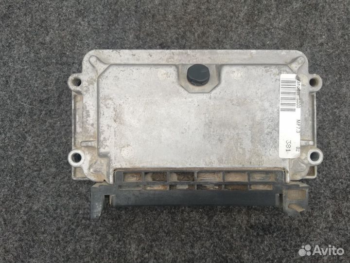 Блок управления двигателем Peugeot 206 1.4