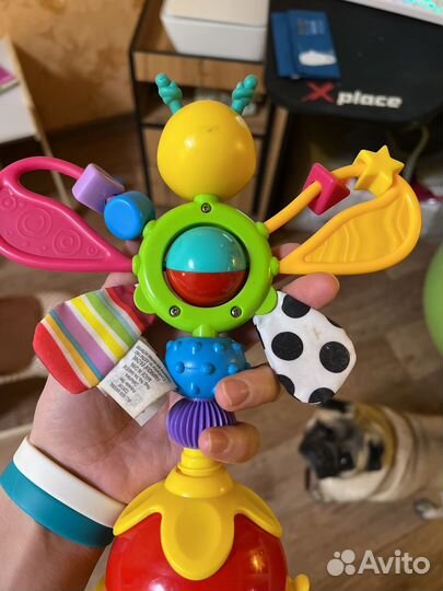Lamaze мотылек на присоске