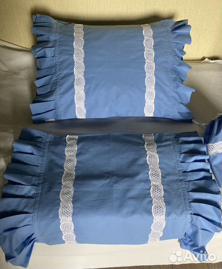 Наволочка детская новая 50*70 и 45*45 сатин