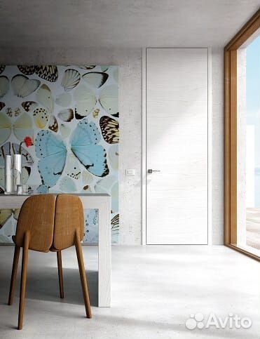 Скрытые двери под покраску