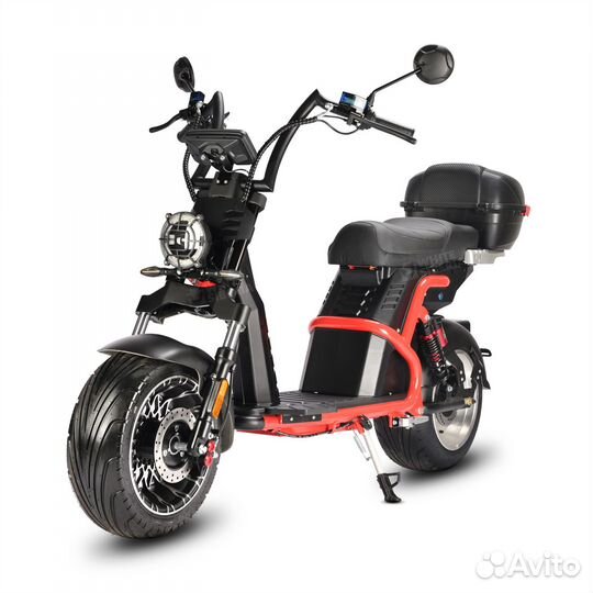 Электроскутер white siberia PRO black edition 5000